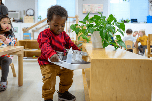 Preschool Learning Activities - Montessori Math and Language Works