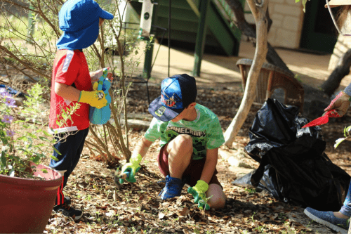 Earth Day Encore - Blog Teaser - two boys gardening